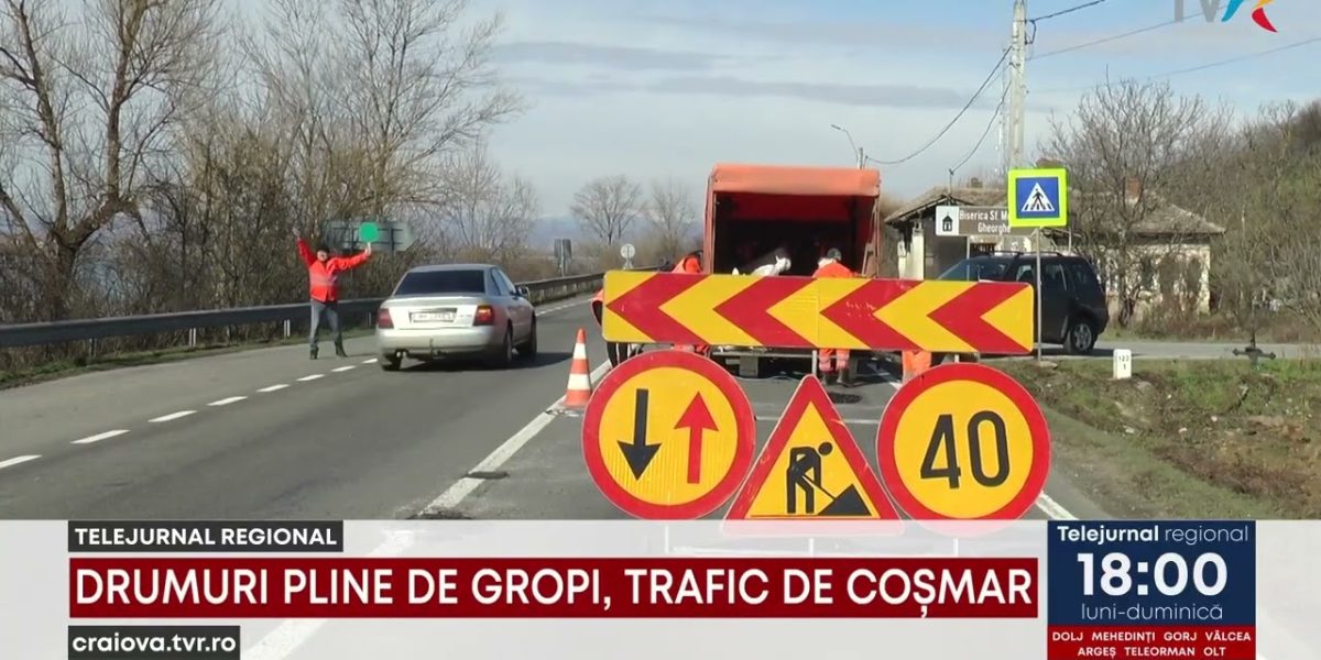 DRUMURI PLINE DE GROPI, TRAFIC DE COȘMAR - Stiri