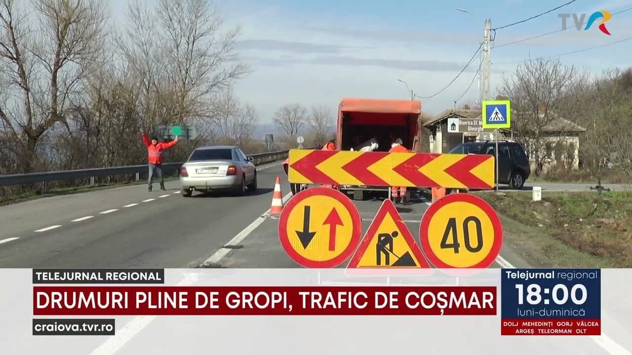 DRUMURI PLINE DE GROPI, TRAFIC DE COȘMAR - Stiri