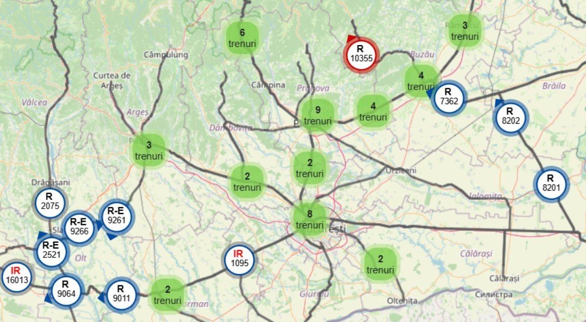Gara de Nord din București se confruntă, zilele acestea, cu un dezechilibru major în circulația trenurilor, cauzat de condițiile meteo nefavorabile