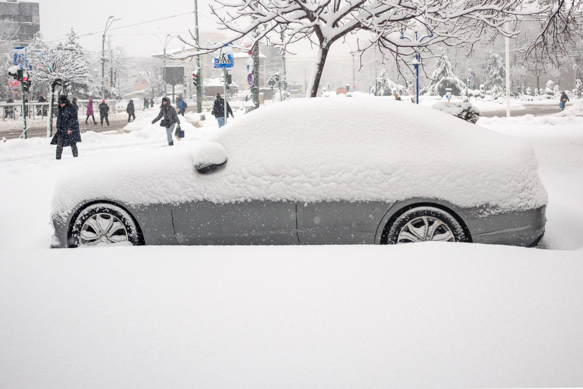 Prognoza actualizată: până când va ninge în București