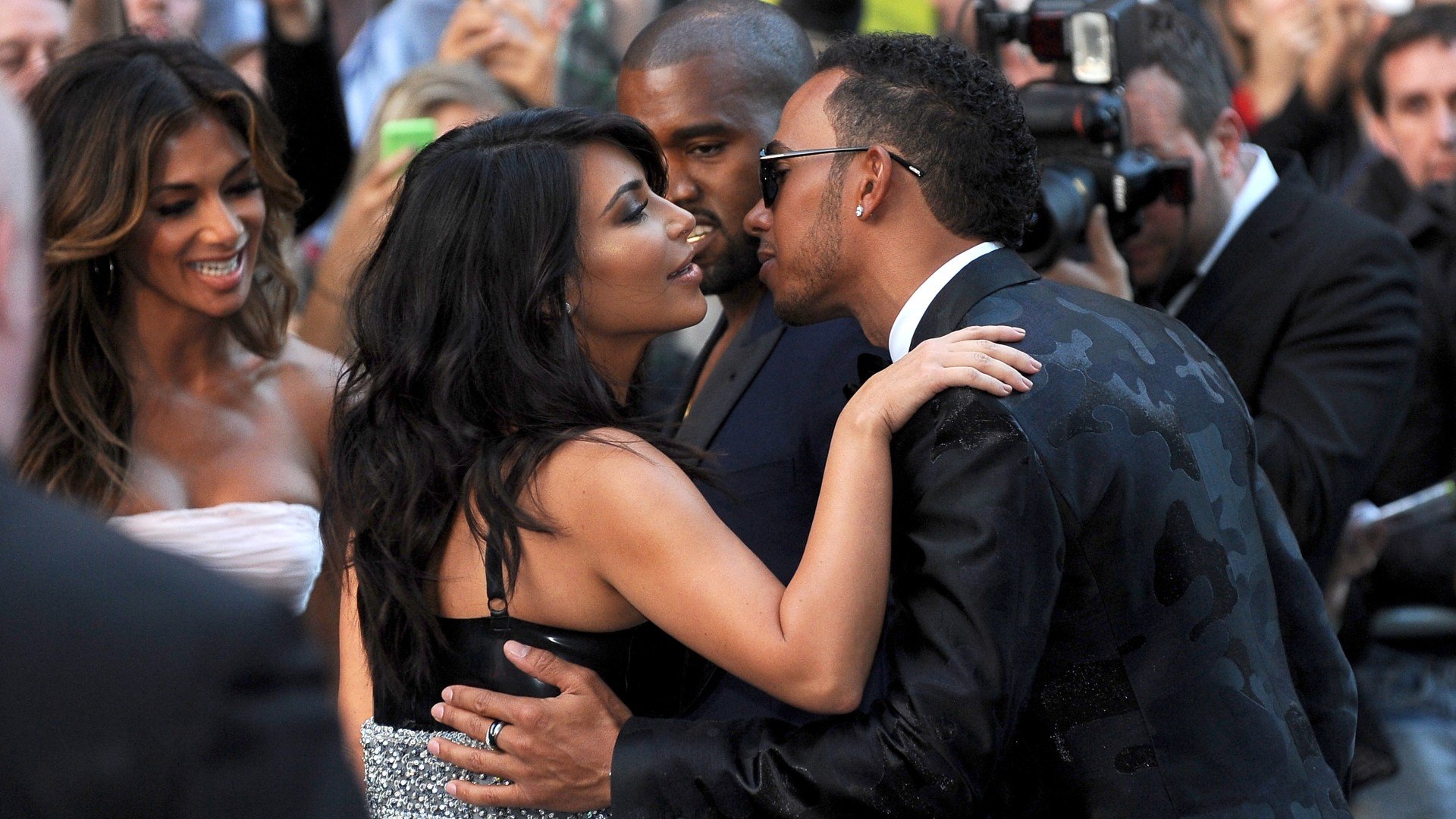 Lewis Hamilton dating Kim Kardashian after reality star jets in to UK to spend night with F1 ace at luxury country club