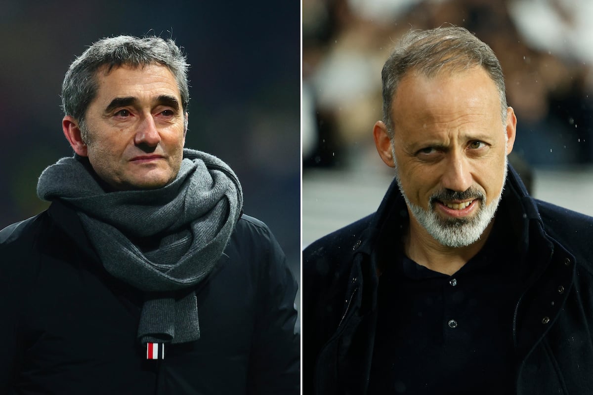 Ernesto Valverde y Pellegrino Matarazzo