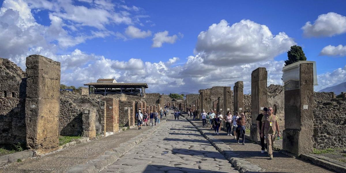 ruine ale orasului antic pompei