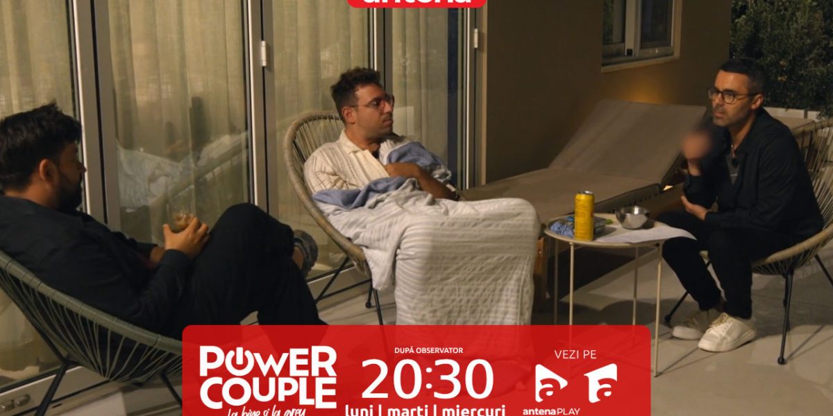 Power Couple România, 9 februarie 2026. Panică printre concurenți. Răzvan Bănică: Cred că vor curge lacrimi! | Video