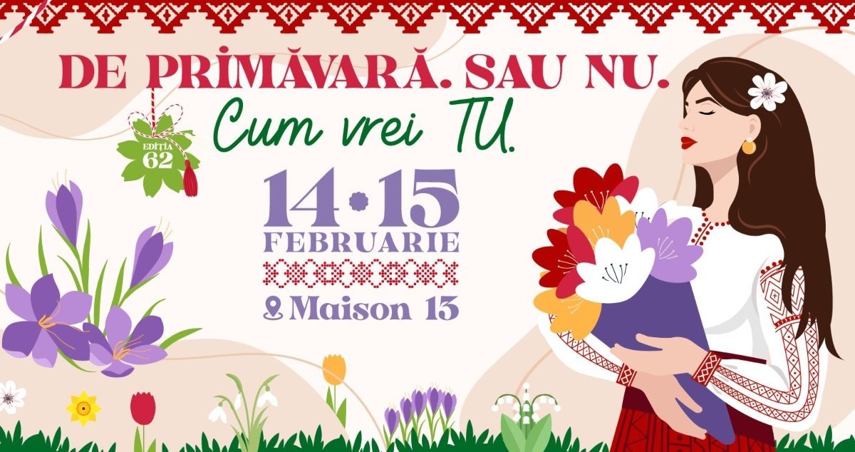 Târgul Bounty Fair revine în București în weekend, pe 14 și 15 februarie, aducând laolaltă creatori locali într-un eveniment plin de culoare și inspirație