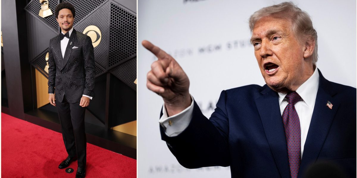 Donald Trump, reacție furioasă după Grammy 2026: Trevor Noah, „acest MC sărac, patetic și drogat. O să-l dau în judecată”