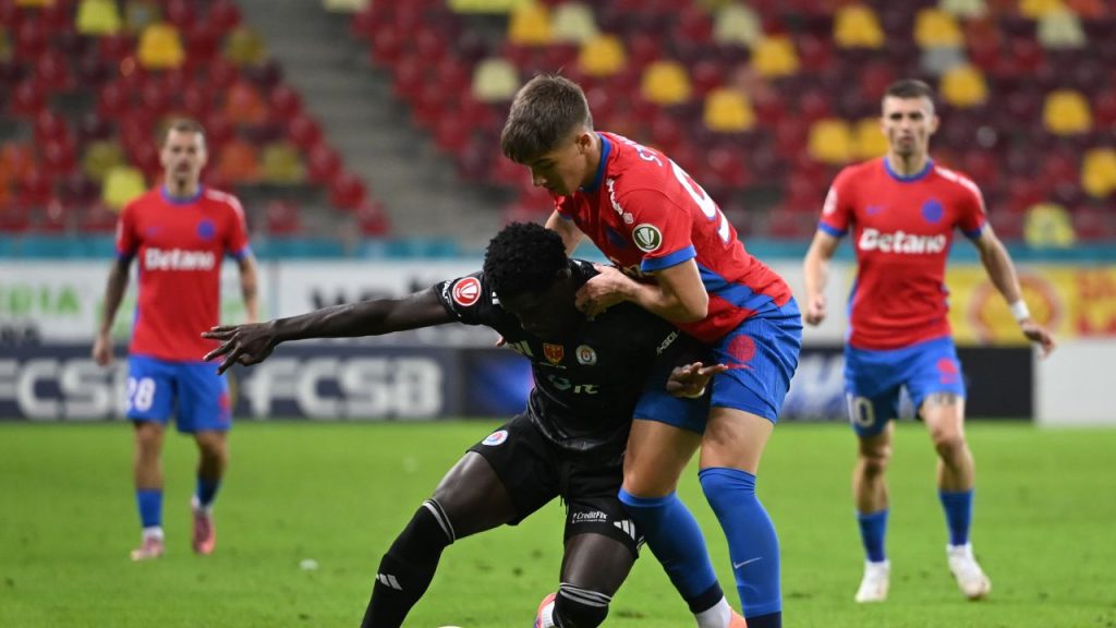 FCSB în căutarea întăririlor de ultimă oră pe piața de transferuri Pe ultima sută de metri a ferestrei de transferuri, FCSB se află într-o amplă campanie de întăriri, având în vedere dificultățile întâmpinate în lupta pentru accederea în play-off
