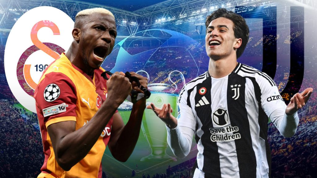 Galatasaray și Juventus, un duel de gală în UEFA Champions League Galatasaray primește astăzi vizita echipei Juventus, în prima manșă a play-off-ului din optimile UEFA Champions League