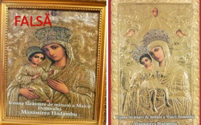 Icoane false create cu AI: Maica Domnului cu șase degete, sfinți cu cercei artificiali