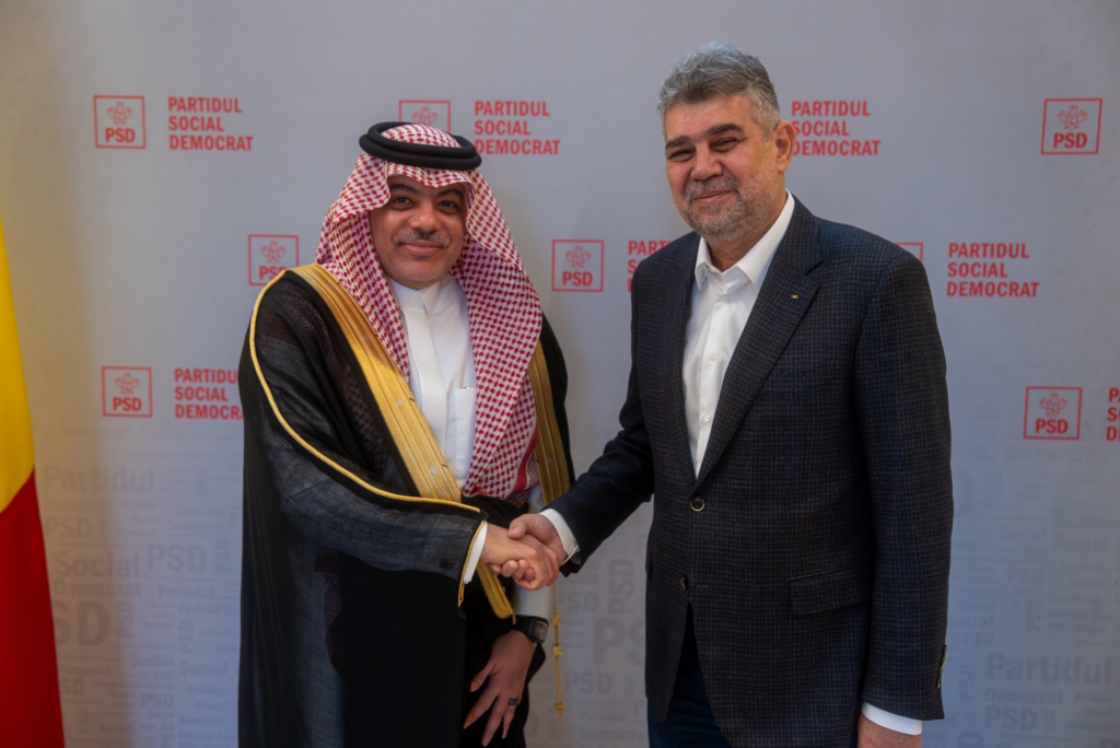 Marcel Ciolacu, liderul social-democraților și actual președinte al Consiliului Județean Buzău, a avut o întâlnire de impact cu ambasadorul Arabiei Saudite în România, Mohammed Abdulghani M