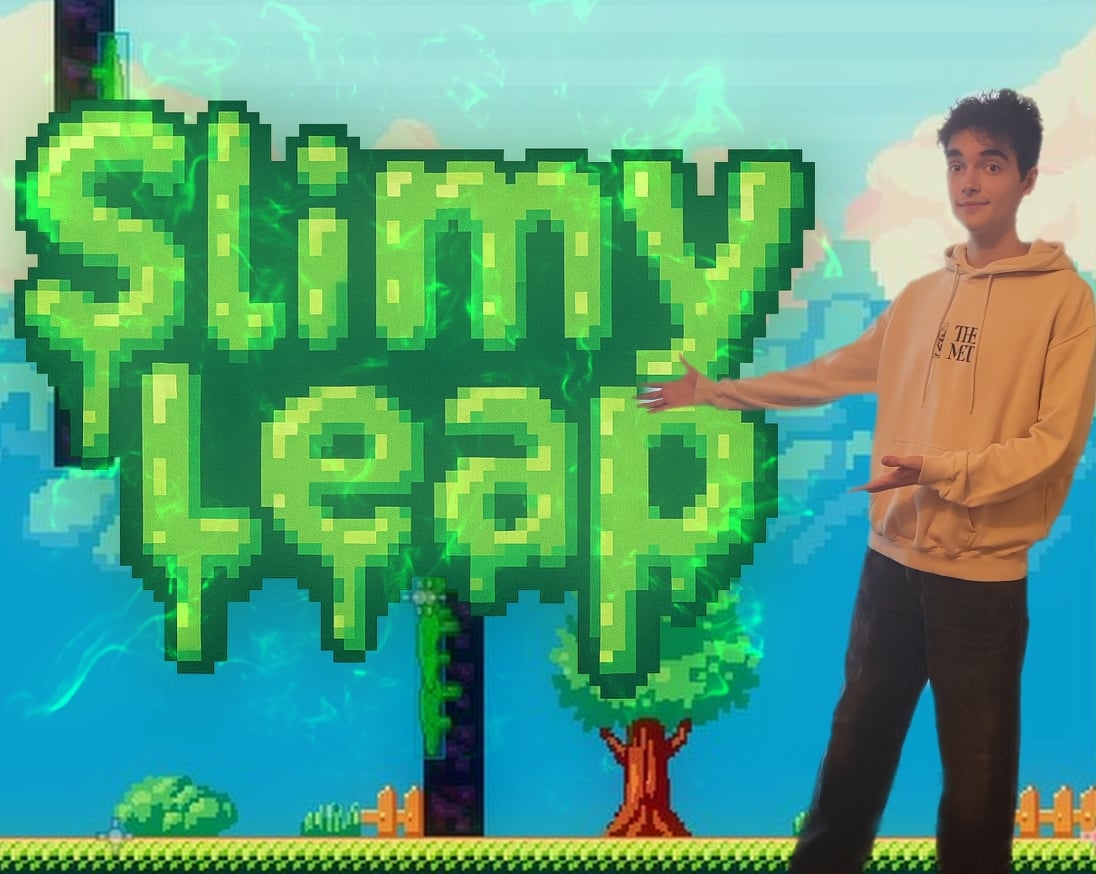 Adolescentul de 17 ani ce a creat jocul viral „Slimy Leap”: „Am vrut să aflu cum e să fii dezvoltator de jocuri”