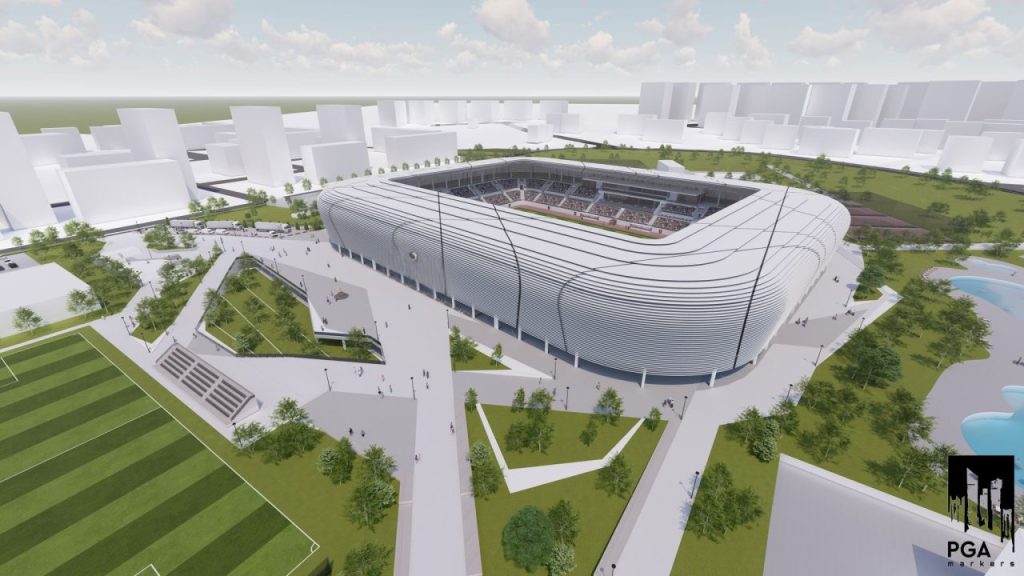 Primăria trebuie să investească mult pentru continuarea stadionului „Corvinul”