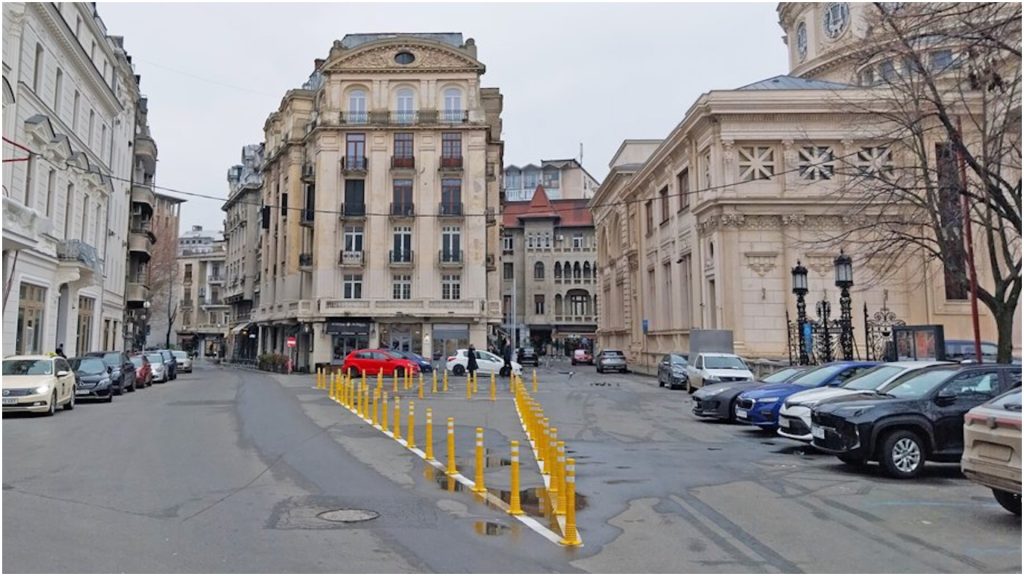 O problemă veche a orașului s-a mai aproape de soluție în Centrul Bucureștiului, acolo unde parcările ilegale din zona Ateneului Român au creat frecvent blocaje pentru transportul public