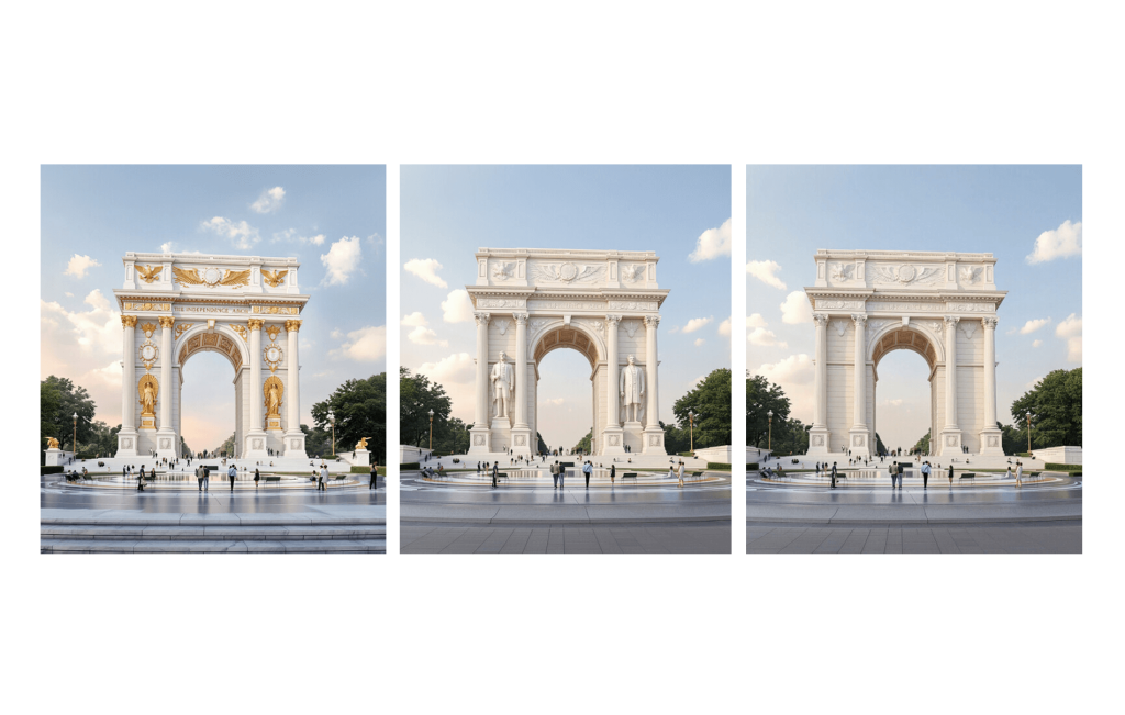 Președintele Statelor Unite, Donald Trump, anunță planuri îndrăznețe pentru capitala americană, dorind să contruiască un nou simbol de forță și mândrie națională