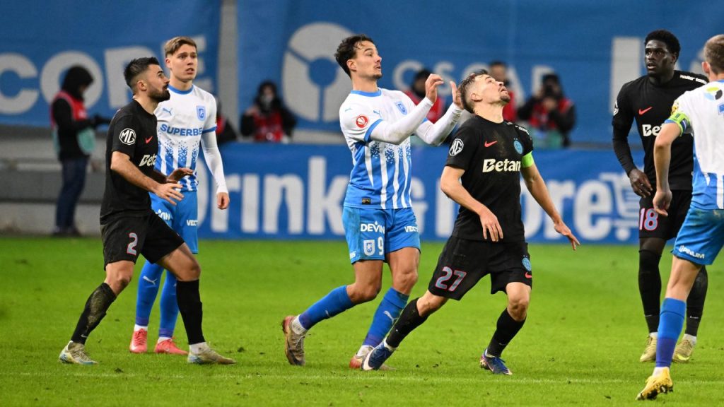 Jucător FCSB critică arbitrajul după înfrângerea din Bănie: ”Ce părere aveți?”