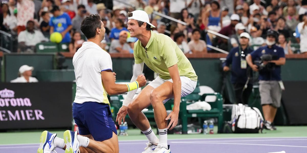 Andreozzi și Guinard cuceresc cel mai mare trofeu al carierei în dublu