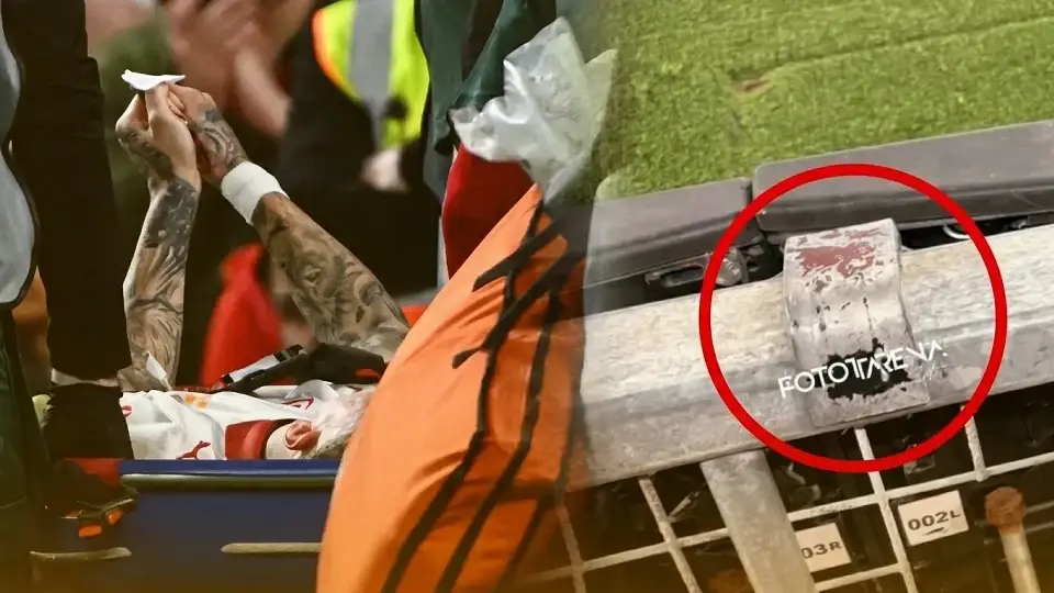 Galatasaray se află în centrul unui scandal legat de un incident pe teren, după ce un fotoreporter a surprins o fotografie ce a stârnit controverse legate de siguranța jucătorilor