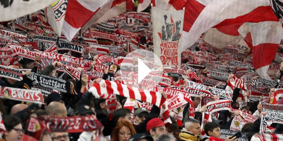 Suporterii din Stuttgart agitã atmosfera în centrul orașului Porto, video plin de energie