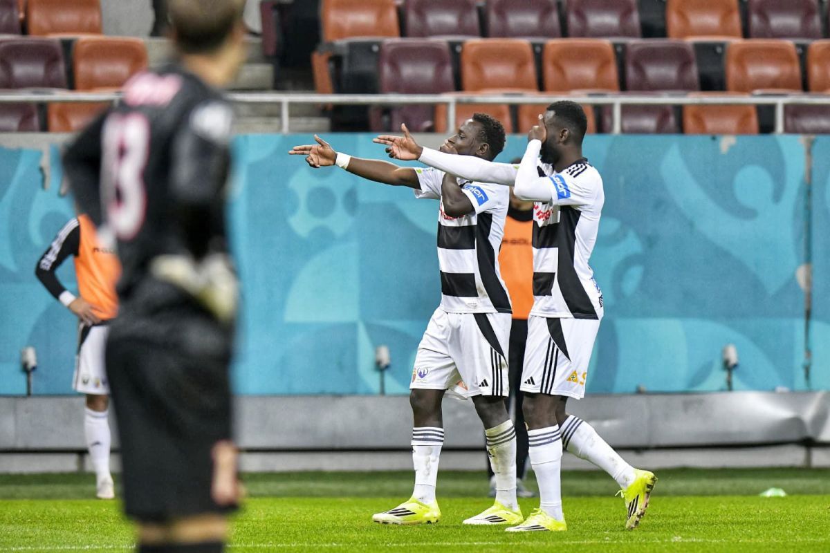 U Cluj, umilită 1-3 pe Arena Națională, spectacol penibil