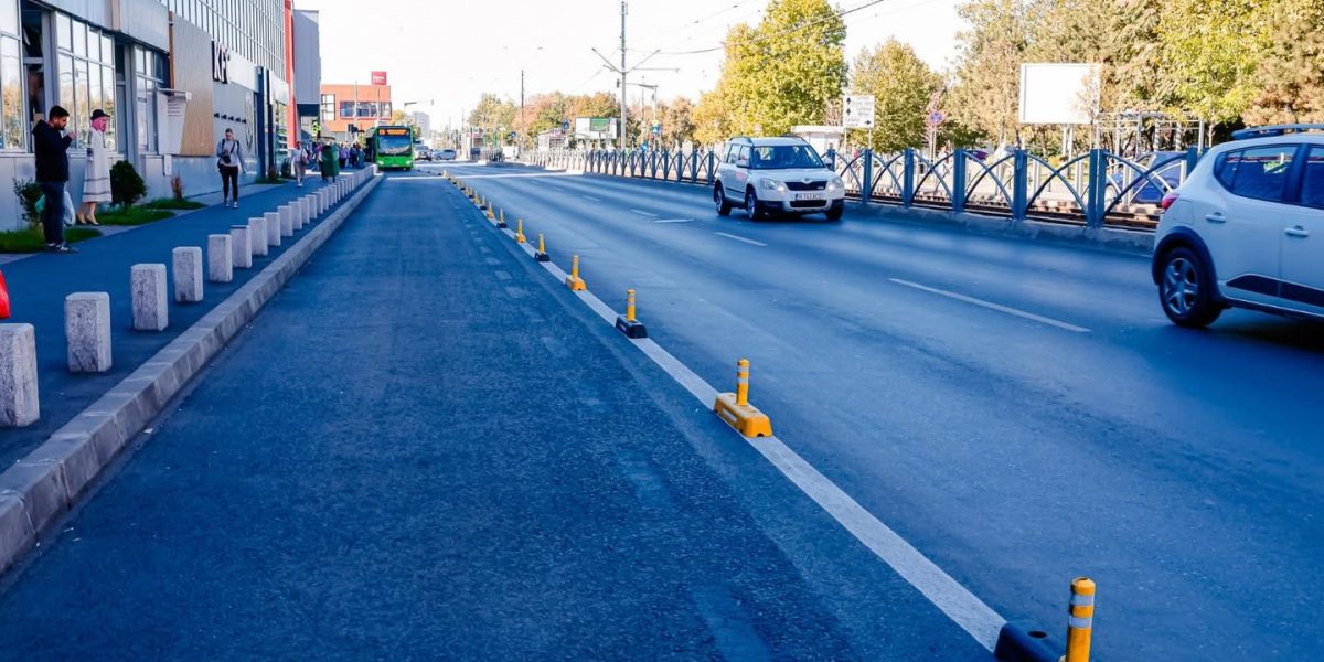 Benzi unice noi în zona Academiei Militare, șoferii trebuie să evite aceste culoare