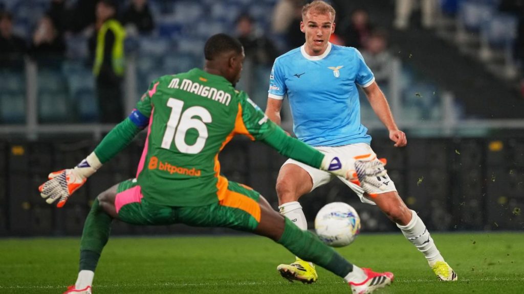 Lazio bate Milan cu 1-0, reușita lui Isaksen decide meciul