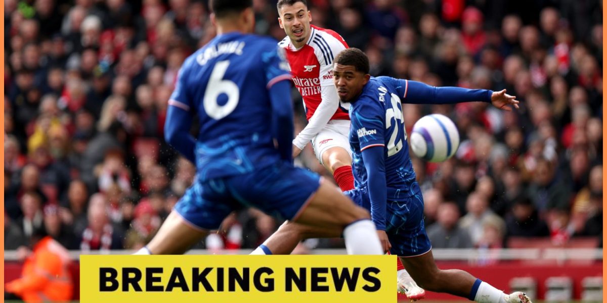 Wesley Fofana in action for Chelsea against Arsenal