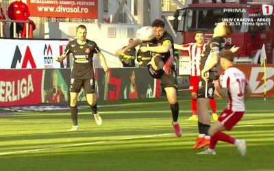 Autogol spectaculos în jocul UTA: Moment hilar și neașteptat