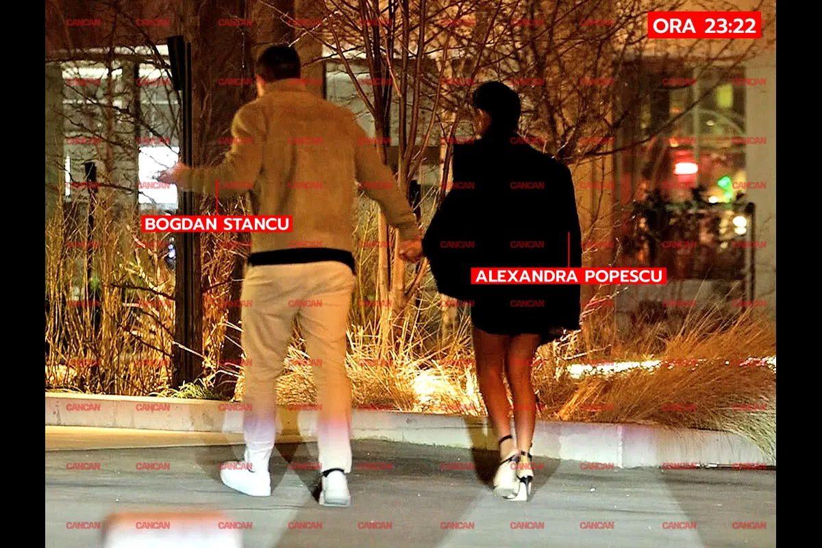 Internaționalul Bogdan Stancu se iubește cu o prezentatoare TV. Primele imagini cu noul cuplu