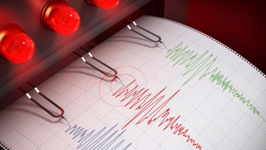 poza in care apare un seismograf