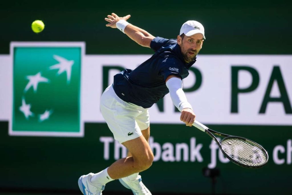 Djokovic battles past Kovacevic to reach last 16 of Indian Wells for first time since 2017