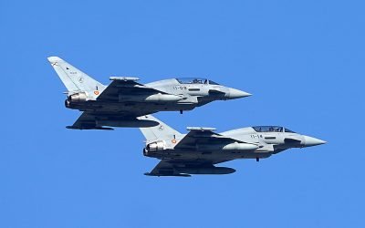 Două explozii puternice din avioane Eurofighter zguduie Argeș și Vâlcea noaptea trecută