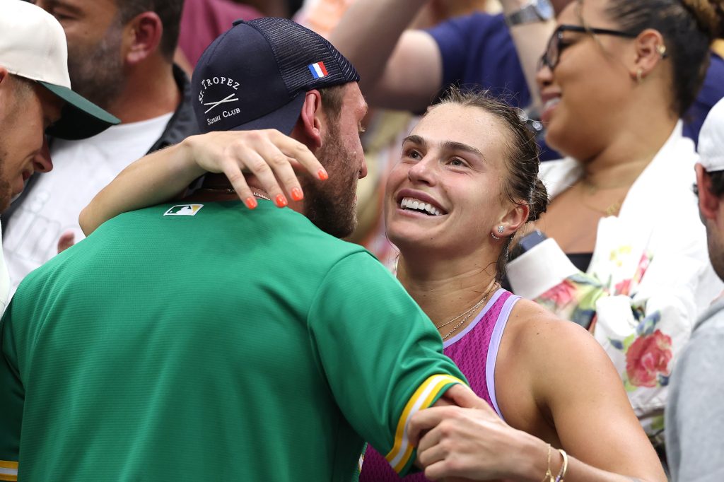 Sabalenka oficializează logodna cu Georgios Frangulis