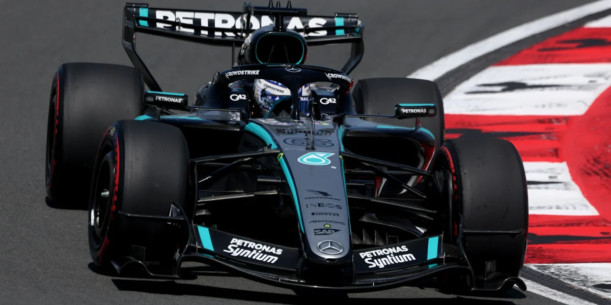 George Russell câștigă fuga din China, Leclerc și Hamilton pe podium