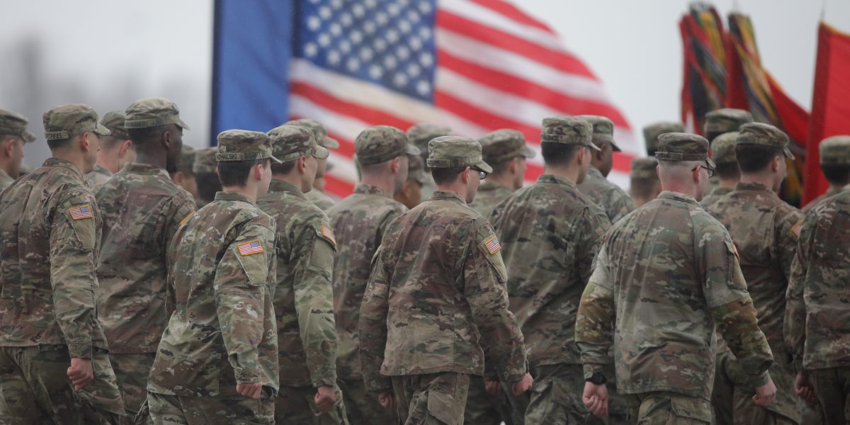 Soldați SUA la baza militară Mihail Kogălniceanu. Inquam Photos / George Călin