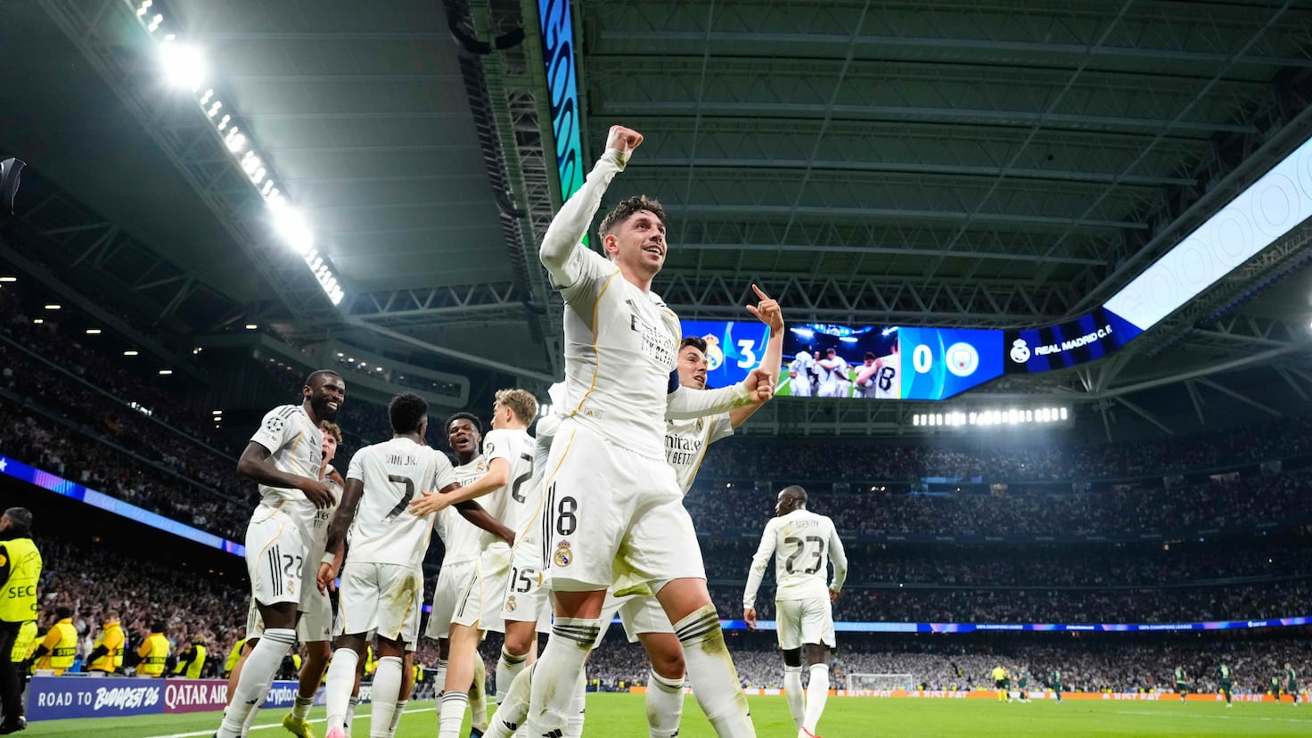 Real Madrid bate Manchester City cu 3-0 în Liga Campionilor