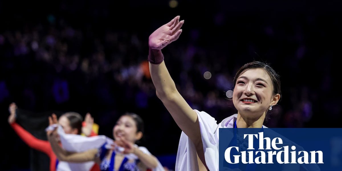 Kaori Sakamoto ends career with fourth world title as Glenn falls out of medals | Figure skating