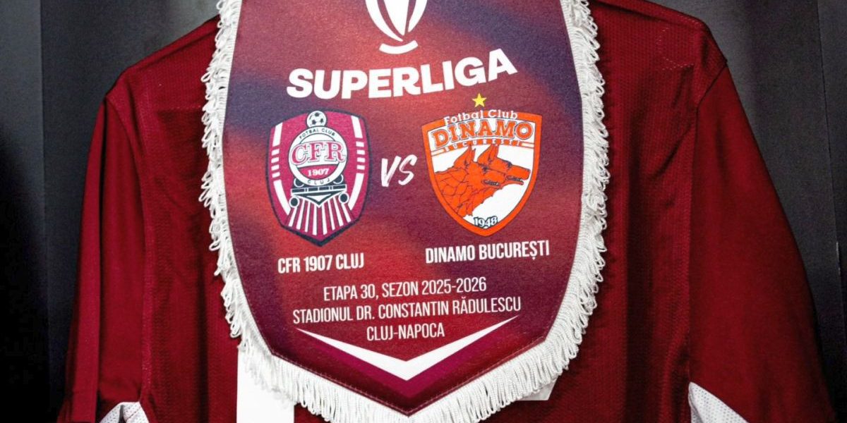 LIVE CFR Cluj - Dinamo, final de sezon regulat în Superligă