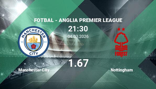 Manchester City vs Nottingham , Ponturi Pariuri Fotbal -...