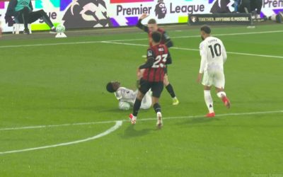 Manchester United, furioși: Amad-penalti refuzat, Bournemouth înscrie rapid