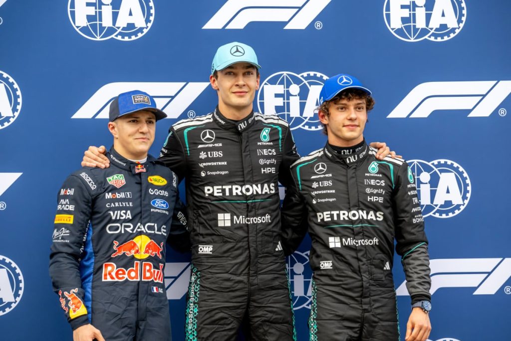 Isack Hadjar, George Russell, Kimi Antonelli, Australian GP, 2026, generic