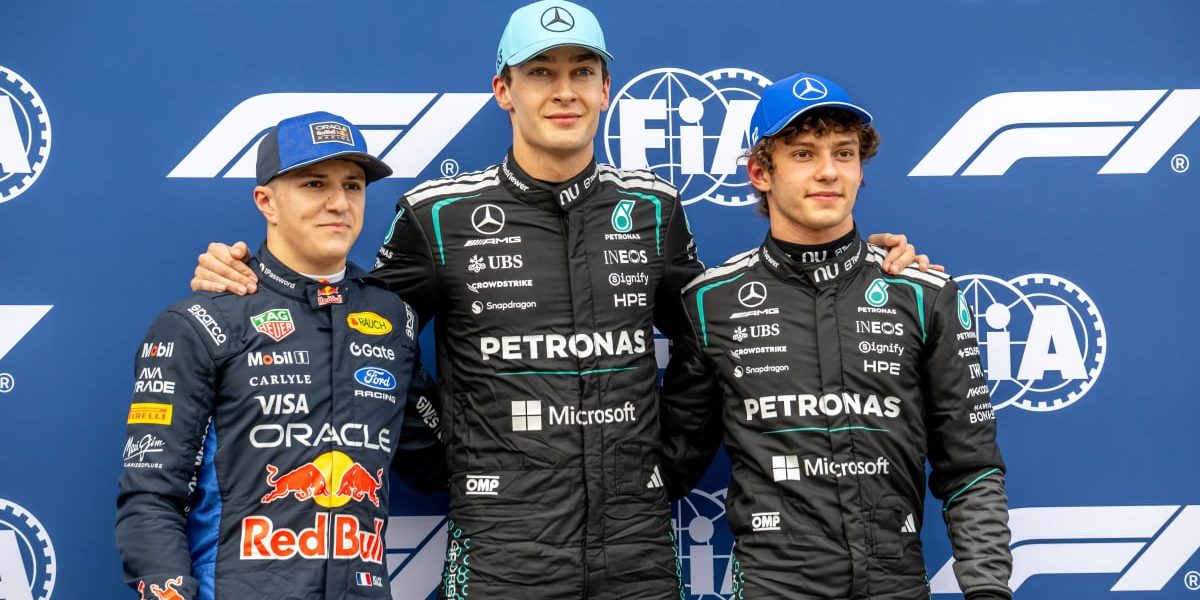 Isack Hadjar, George Russell, Kimi Antonelli, Australian GP, 2026, generic