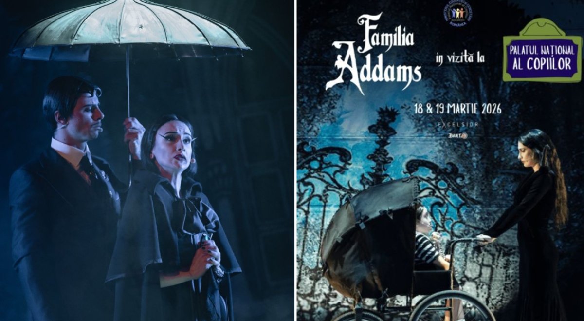 Teatrul Excelsior anunță o serie de reprezentații speciale ale musicalului „Familia Addams”, un spectacol spectaculos care a captivat deja publicul de pe scena bucureșteană
