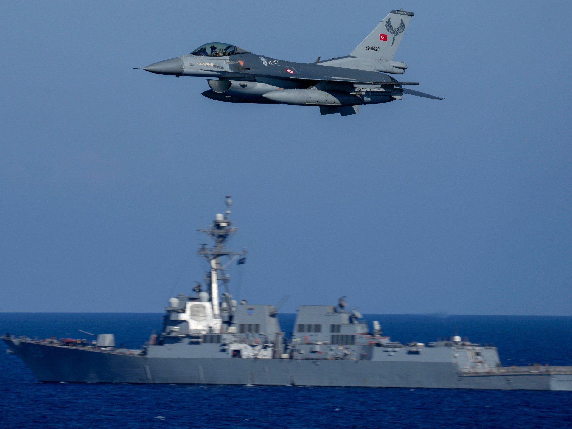 NATO defences destroy missile fired from Iran over Mediterranean: Turkiye | Conflict News