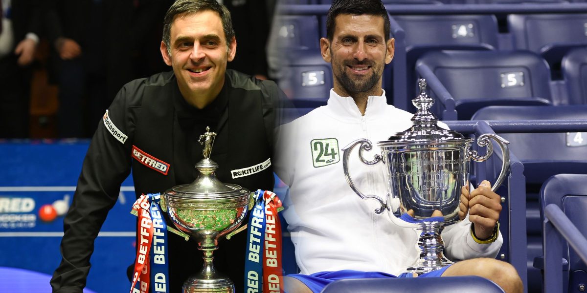 Ronnie O'Sullivan a primit un mesaj din 4 cuvinte de la Novak Djokovic, după cel mai mare break din istoria snookerului