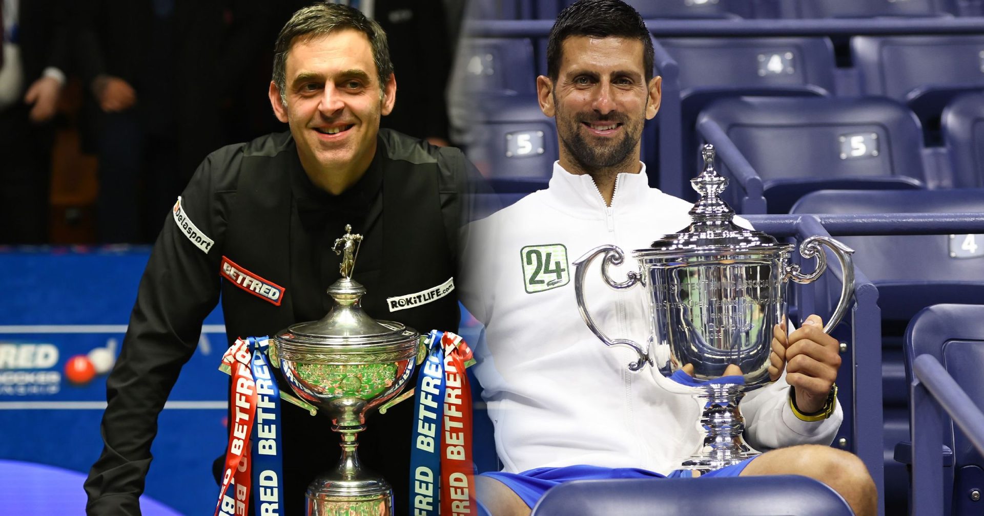 Ronnie O'Sullivan a primit un mesaj din 4 cuvinte de la Novak Djokovic, după cel mai mare break din istoria snookerului
