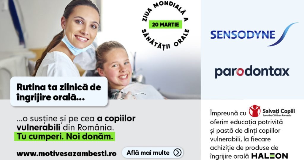 Povești de speranță pentru copiii vulnerabili: un parteneriat care aduce zâmbete și sănătate orală Un proiect de amploare, menit să îmbunătățească condițiile de igienă orală ale celor mai fragili dintre noi, prinde contur la nivel național