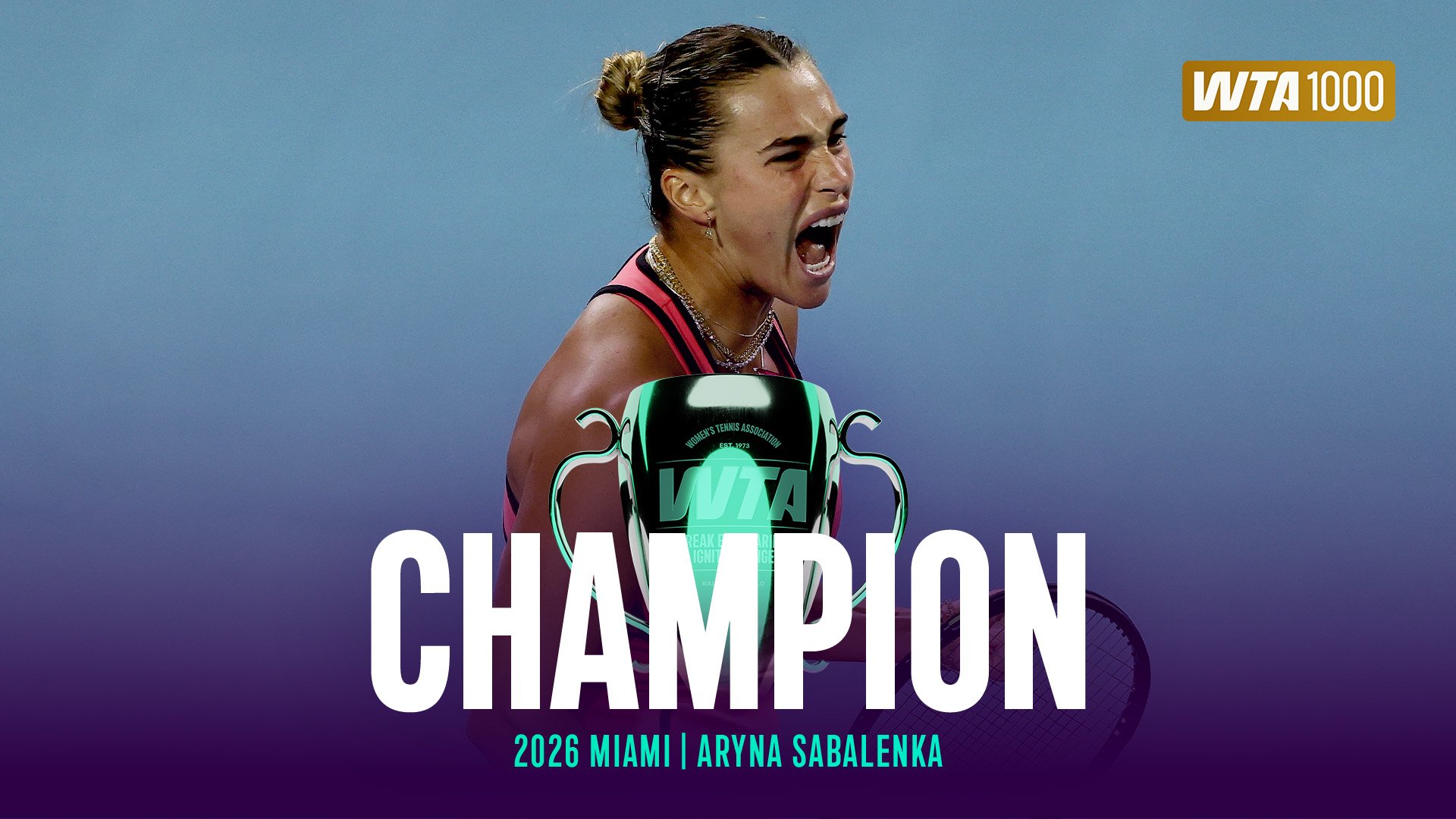 Aryna Sabalenka a scris o pagină importantă în istoria tenisului mondial, devenind prima jucătoare din ultimii ani care reușește să câștige atât Indian Wells, cât și Miami în același an, realizare cunoscută sub numele de Sunshine Double