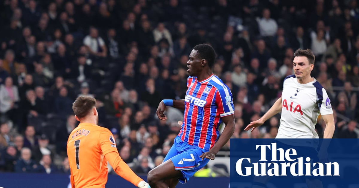 Sarr sinks 10-man Spurs as Crystal Palace plunge imploding club closer to relegation | Premier League