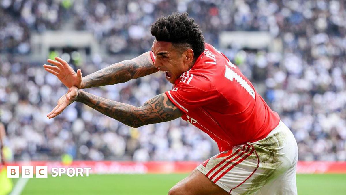 Tottenham 0-3 Nottingham Forest: Spurs edge closer to the Championship after Morgan Gibbs-White scores