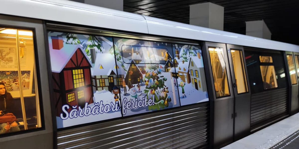 Trafic perturbat la Piața Unirii 2 din cauza unei defecțiuni la ușa unui tren